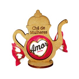 Kit 60 Bule Porta Bombom Casamento Ch� Cozinha Panela Mdf