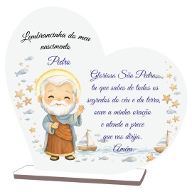 50 Lembrancinhas S�o Pedro Anivers�rio Mdf Impr - Color Uv