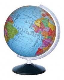 Globo Terrestre Poltico Mapa Mundi - Dimetro 30cm